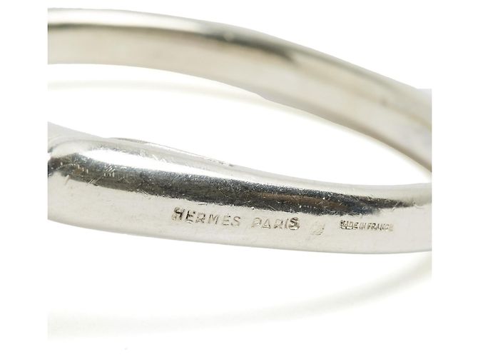Pulsera Galop Doble Hermès Plata 1985s Pulsera de Plata Esterlina Hermes - vista 5