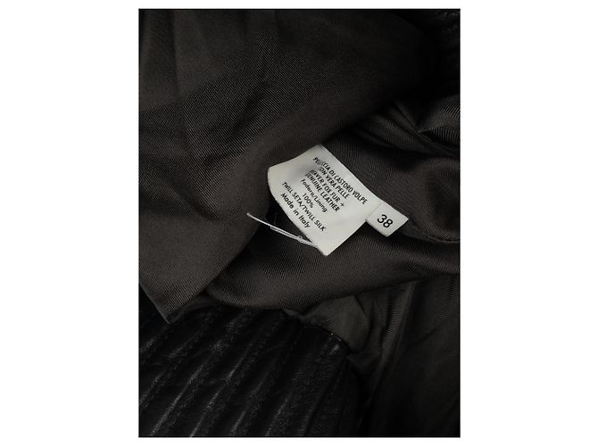 Yves Saint Laurent Rive Gauche von Tom Ford 2000er Pelz-Leder Bomberjacke - Ansicht 21