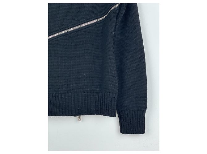 Suéter de gola alta de tricô com zíper espiral Dolce & Gabbana AW03 - vista 14