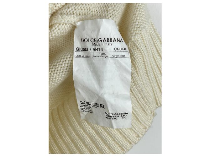 Strickpullover mit Spiralreißverschluss Dolce & Gabbana AW03 - Ansicht 16