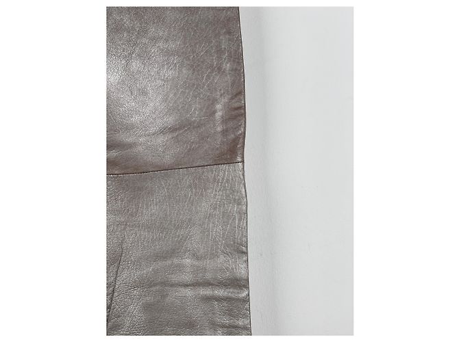 Pantalones Biker de Cuero Astro AW99 de Helmut Lang - vista 12
