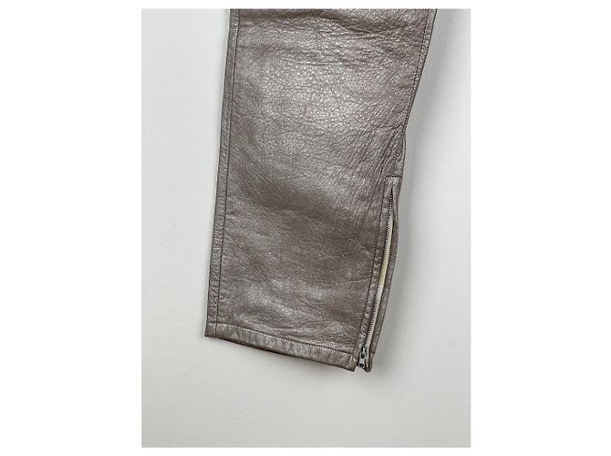 Pantalones Biker de Cuero Astro AW99 de Helmut Lang - vista 15