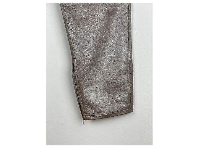 Pantalones Biker de Cuero Astro AW99 de Helmut Lang - vista 16