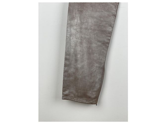 Pantalones Biker de Cuero Astro AW99 de Helmut Lang - vista 17