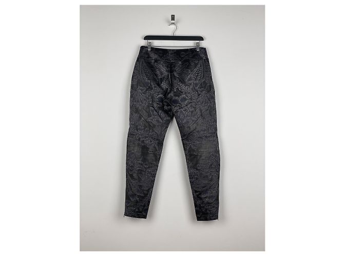 Gucci von Tom Ford SS00 bestickte Leder-Bikerhosen - Ansicht 2