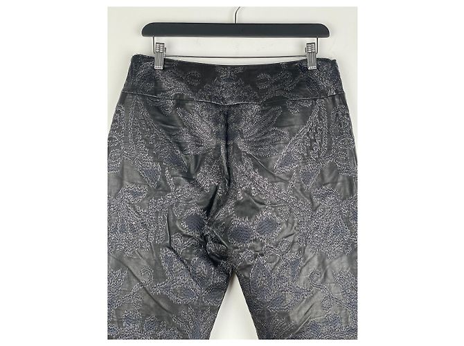 Gucci von Tom Ford SS00 bestickte Leder-Bikerhosen - Ansicht 8