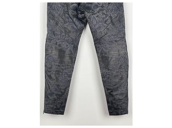 Gucci von Tom Ford SS00 bestickte Leder-Bikerhosen - Ansicht 11