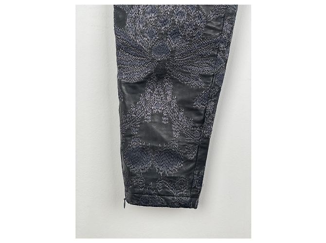 Gucci von Tom Ford SS00 bestickte Leder-Bikerhosen - Ansicht 13