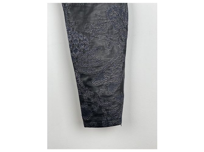 Gucci von Tom Ford SS00 bestickte Leder-Bikerhosen - Ansicht 16