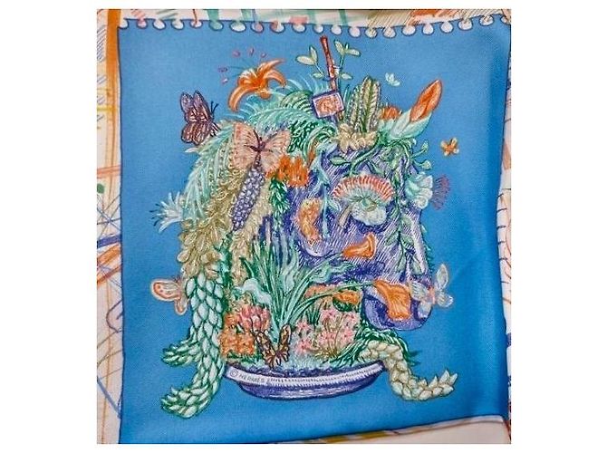 Hermès: Square/Scarf "Chvaloscope" New with Tag Multiple colors - view 10