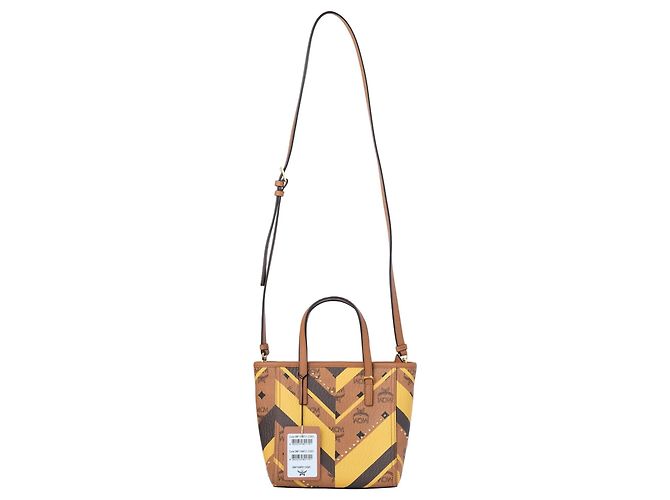 Autre Marque Borsa con manico in pelle MCM - vista 2