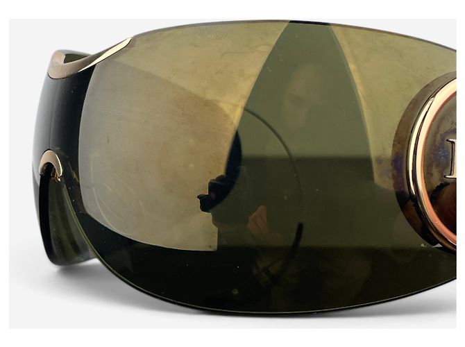 Dior by Galliano 2000s ‘Sport 2’ Wrap Mask Shield Sunglasses - view 9
