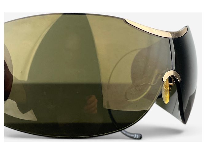 Dior by Galliano 2000s ‘Sport 2’ Wrap Mask Shield Sunglasses - view 11