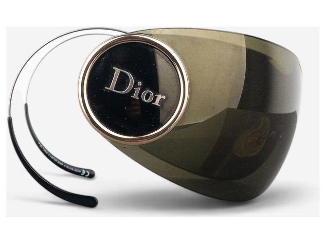 Dior by Galliano 2000s ‘Sport 2’ Wrap Mask Shield Sunglasses - view 4