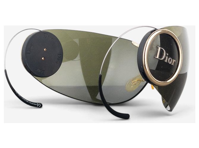 Dior by Galliano 2000s ‘Sport 2’ Wrap Mask Shield Sunglasses - view 5