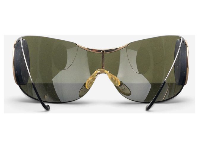Dior by Galliano 2000s ‘Sport 2’ Wrap Mask Shield Sunglasses - view 6