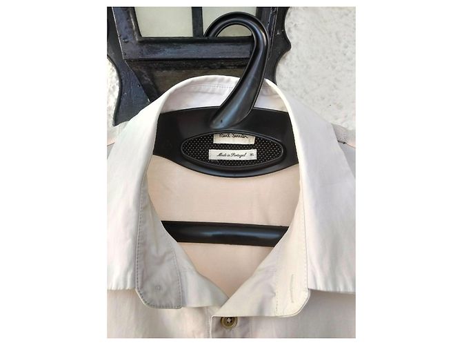 Camicia Paul Smith in cotone beige XL - vista 3
