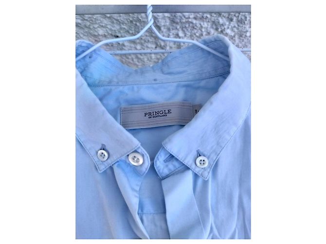Camicia Pringle of Scotland Azzurro Blu - vista 2