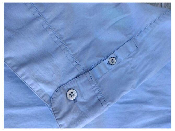 Camicia Pringle of Scotland Azzurro Blu - vista 4