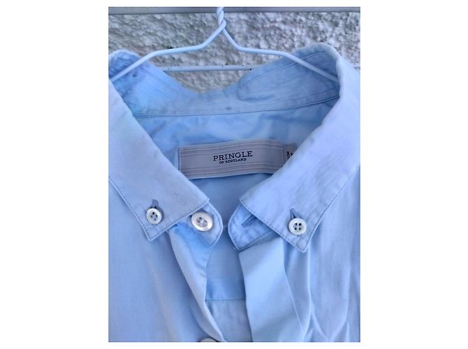 Camicia Pringle of Scotland Azzurro Blu - vista 6