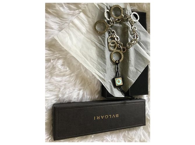 Bulgari Bvlgari B.zero1 Pulsera con colgantes en plata - vista 9