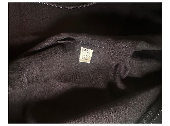Chanel kurzes schwarzes Baumwollkleid - Ansicht 4