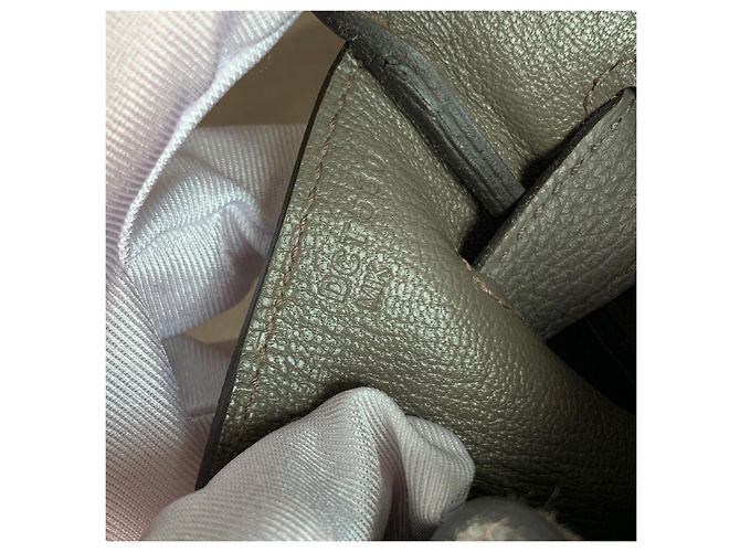 Hermès Hermes Birkin 30 Gris - vue 8