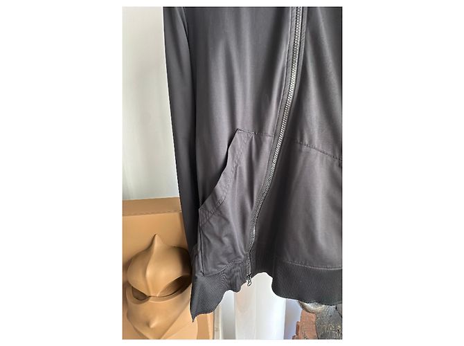 Y3 Chaqueta con capucha Y-3 negra Negro - vista 4