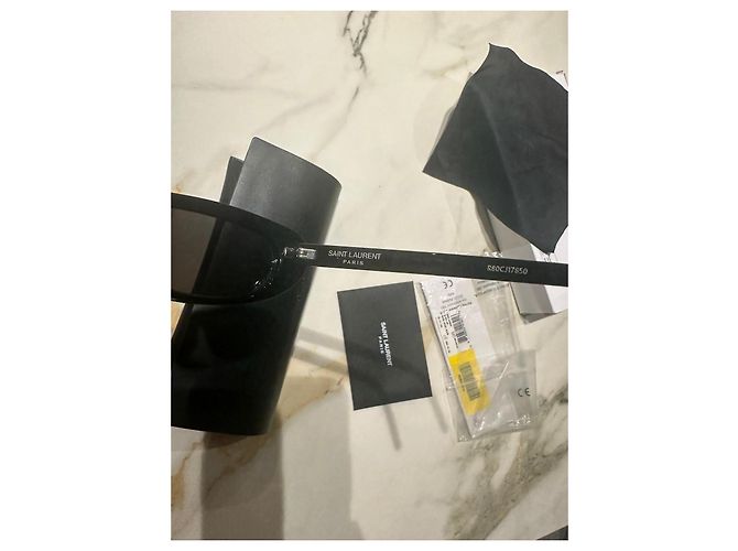 Autre Marque Gafas de sol Saint Laurent SL 537 SHADE 001 Negro - vista 5