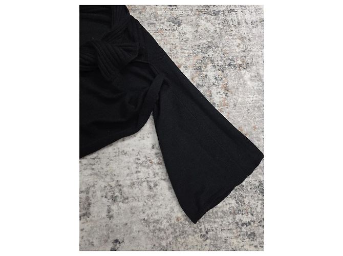 Y's Yohji Yamamoto schwarzer Strickpullover - Ansicht 4
