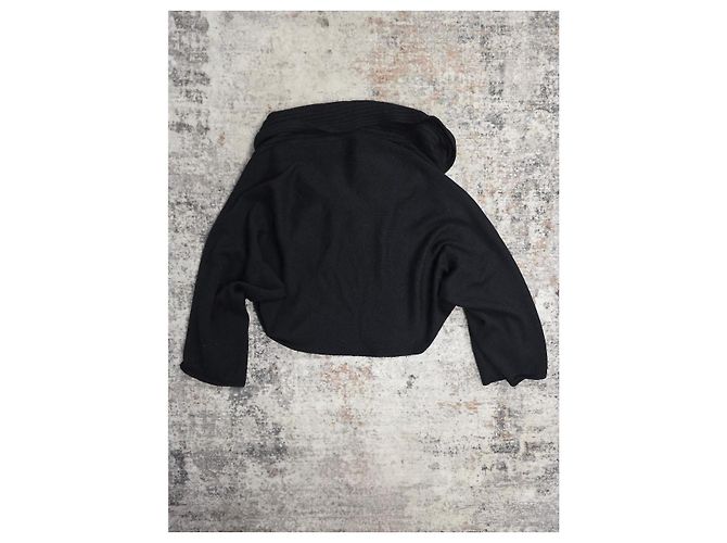 Y's Yohji Yamamoto schwarzer Strickpullover - Ansicht 6