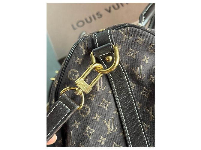 Louis Vuitton Speedy 30 Monogram Idylle Fusain Borsa a mano Marrone - vista 13