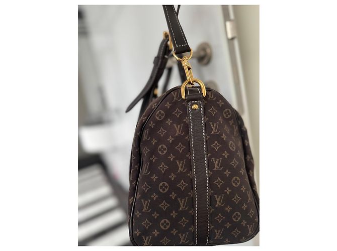 Louis Vuitton Speedy 30 Monogram Idylle Fusain Borsa a mano Marrone - vista 6