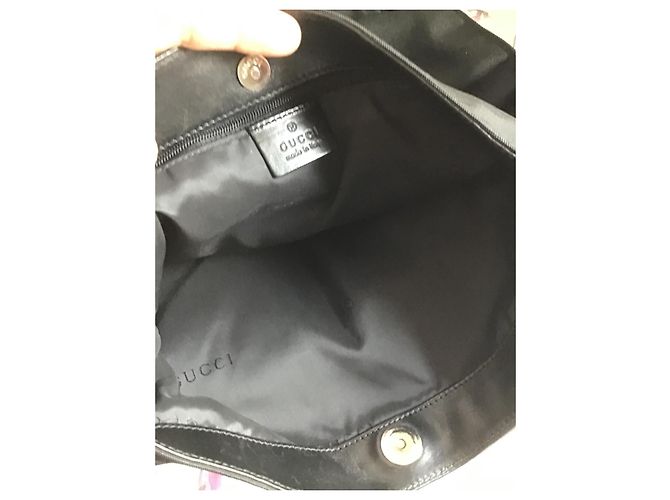 Borsa Messenger Gucci Nylon Era Tom Ford Nero - vista 13