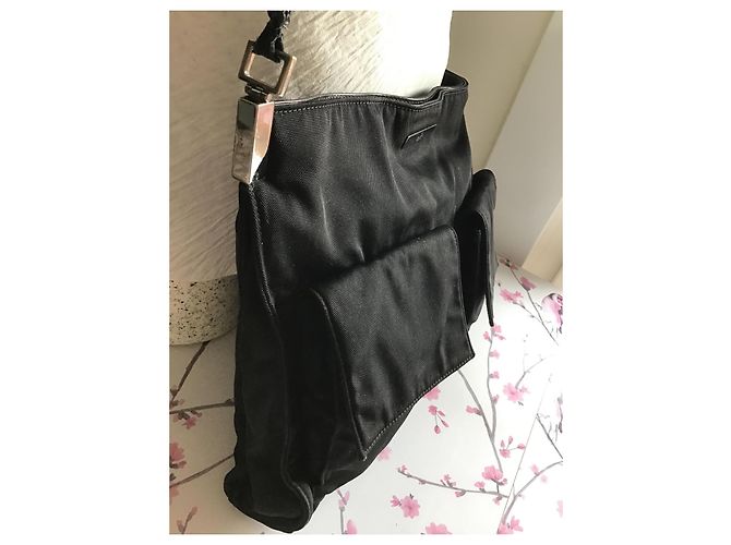 Borsa Messenger Gucci Nylon Era Tom Ford Nero - vista 3
