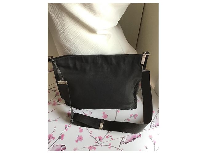 Borsa Messenger Gucci Nylon Era Tom Ford Nero - vista 5