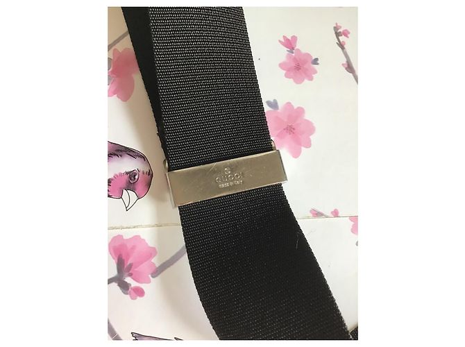 Borsa Messenger Gucci Nylon Era Tom Ford Nero - vista 6