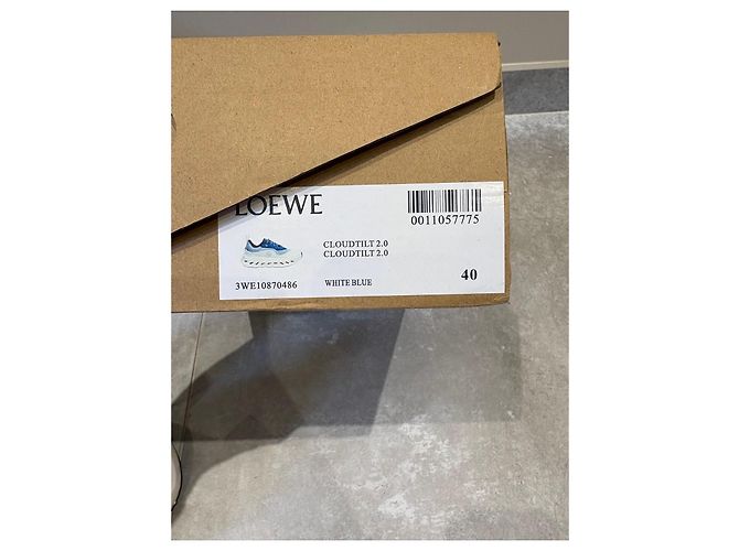 Loewe x On Cloudtilt 2.0 Sneakers Basse Bianco Blu - vista 14