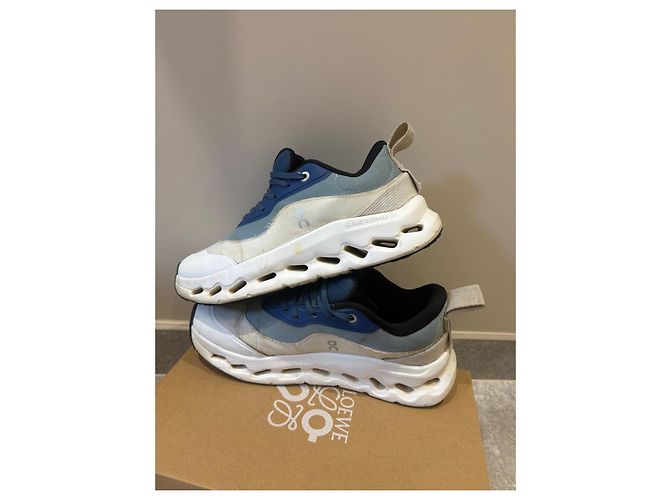 Loewe x On Cloudtilt 2.0 Sneakers Basse Bianco Blu - vista 3