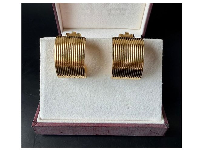 Orecchini a clip Christian Dior J'adore in metallo dorato D'oro - vista 3