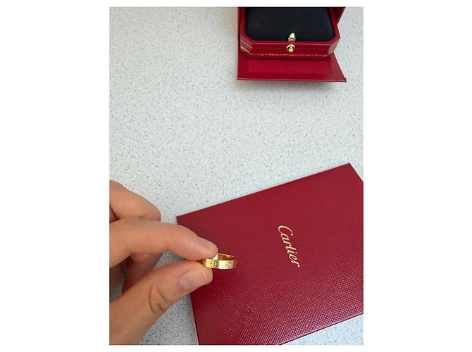 Anello Cartier Love Oro Giallo D'oro - vista 2