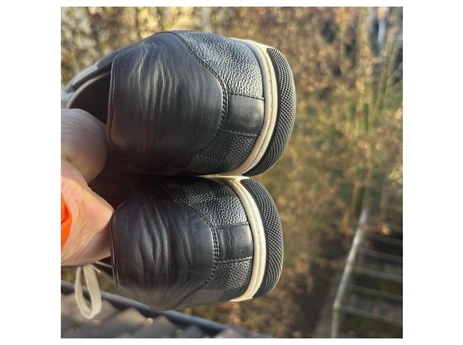 Louis Vuitton Sneakers Nero Bianco - vista 9