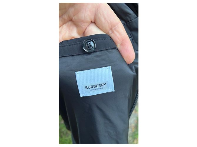 Chaqueta Burberry negra con capucha Negro - vista 9
