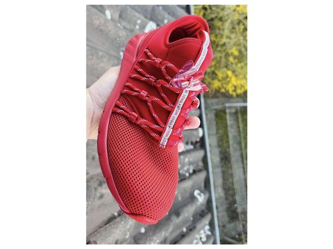 Louis Vuitton Sneakers Rosse Gr. 8 Rosso - vista 2