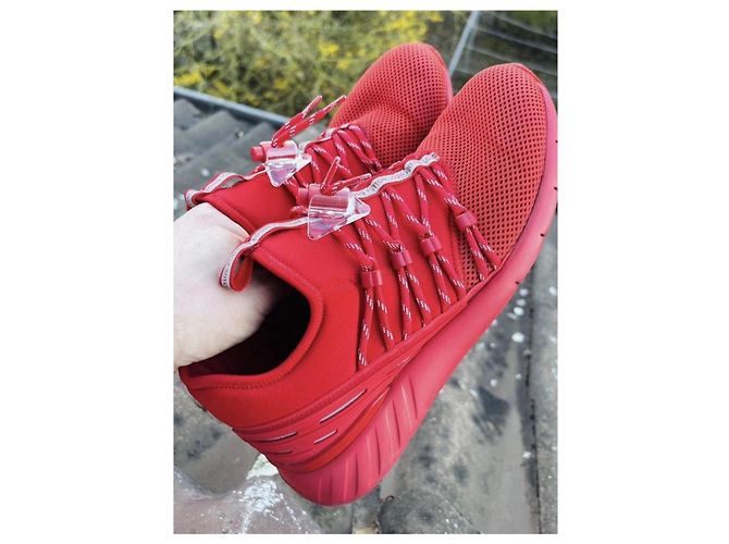 Louis Vuitton Sneakers Rosse Gr. 8 Rosso - vista 6