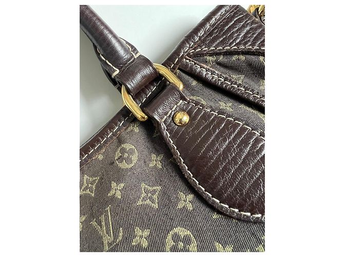 Borsa Louis Vuitton Idylle Angèle Monogram Canvas Pelle Marrone Monogramma - vista 9