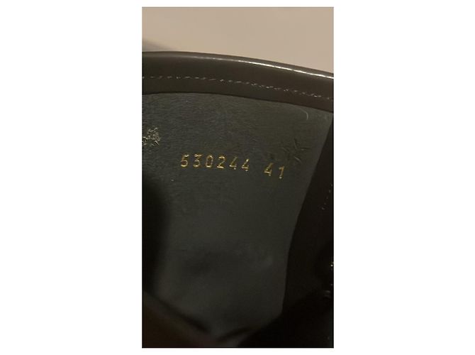 Balenciaga black leather boots - view 12