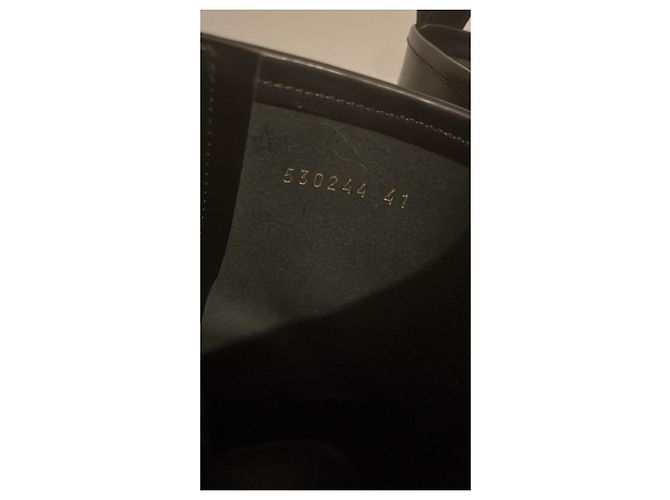 Balenciaga black leather boots - view 13