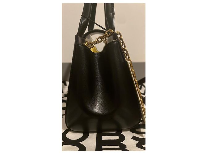 Borsa Marc Jacobs The Tote Bag in pelle nera Nero - vista 10
