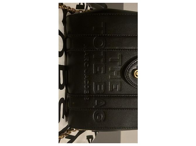 Borsa Marc Jacobs The Tote Bag in pelle nera Nero - vista 4